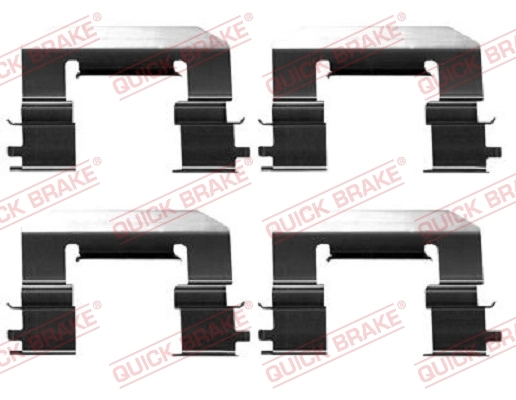 Accessory Kit, disc brake pad